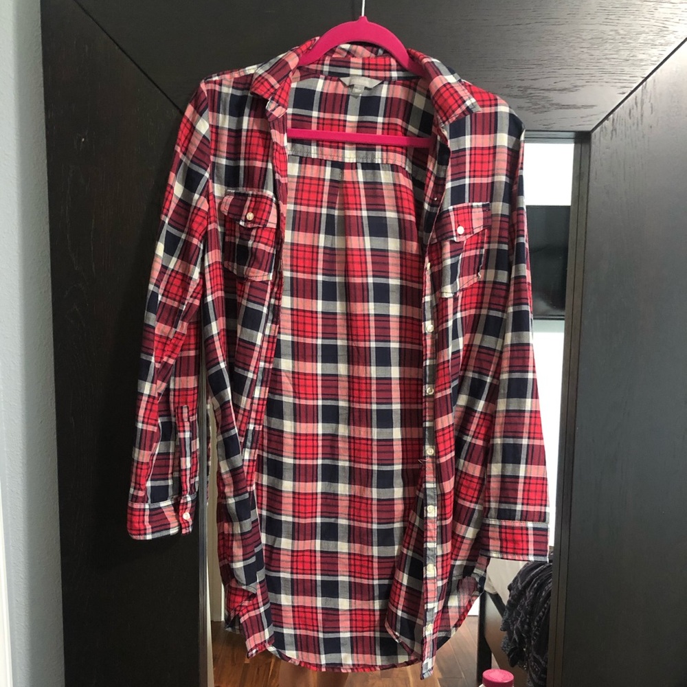 Rubbish brand, oversized lightweight flannel